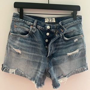 Free People denim short